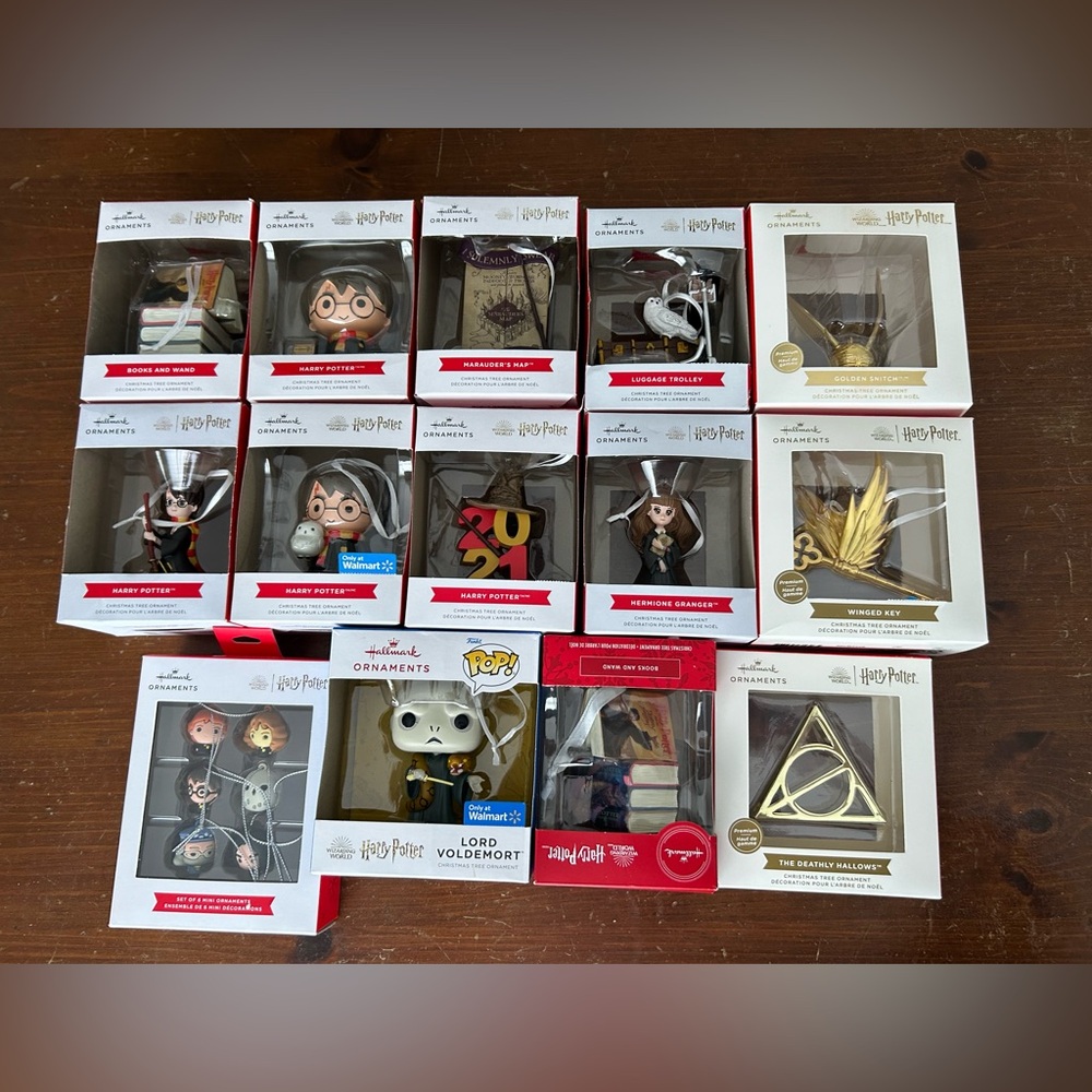Harry Potter Ornament Bundle